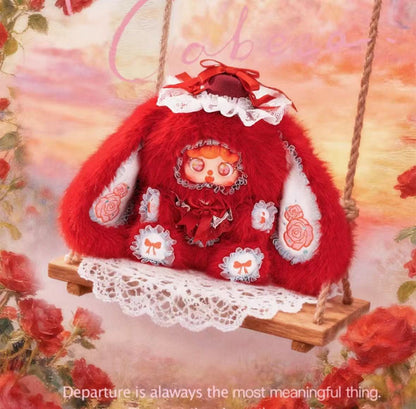 MIGO, Rose Tea Party, 600, plush, blind box, collectible, limited edition, purple, gift, toy, kawaii