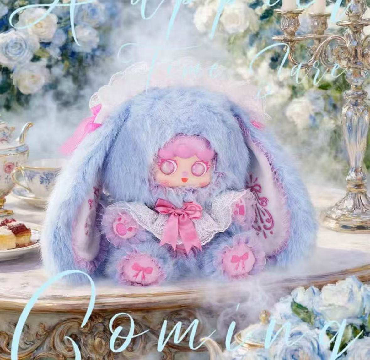 MIGO, Rose Tea Party, 600, plush, blind box, collectible, limited edition, purple, gift, toy, kawaii