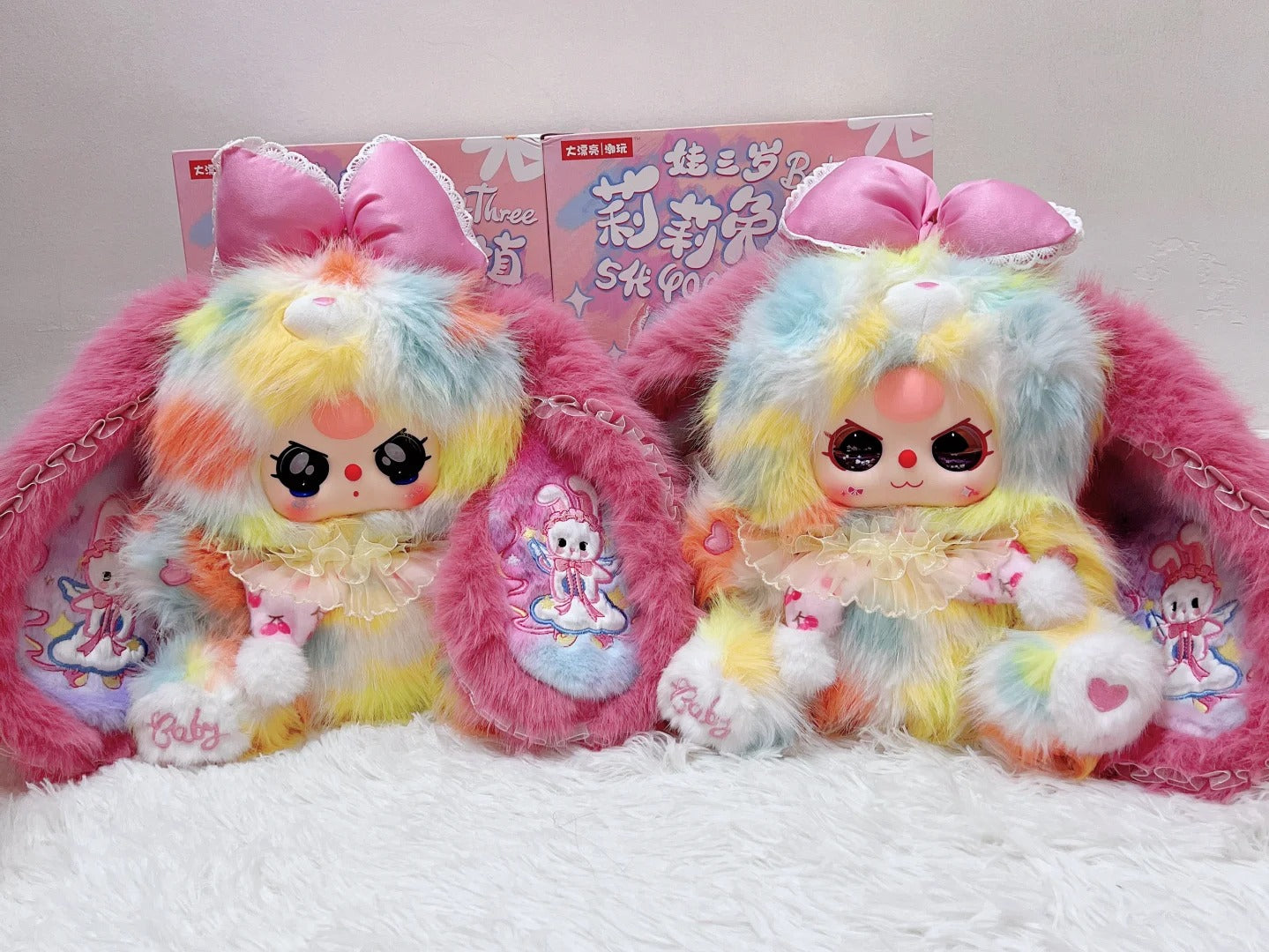 Lily Rabbit Town 5th Generation 400% Series, Plush Toys, 9 Regular + 1 Secret Styles, New Year's Gift Toy Collection