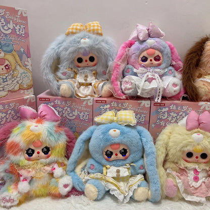 Lily Rabbit Town 5th Generation 400% Series, Plush Toys, 9 Regular + 1 Secret Styles, New Year's Gift Toy Collection