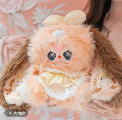 Lily Rabbit Town 5th Generation 400% Series, Plush Toys, 9 Regular + 1 Secret Styles, New Year's Gift Toy Collection