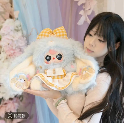 Lily Rabbit Town 5th Generation 400% Series, Plush Toys, 9 Regular + 1 Secret Styles, New Year's Gift Toy Collection
